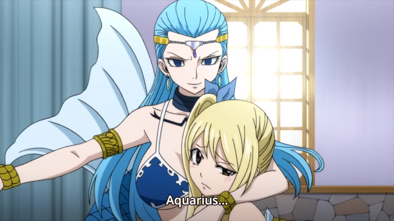 Lucy S Untold Past Aquarius Returns Episode 19 Fairy Tail S9 Uchiha Espada